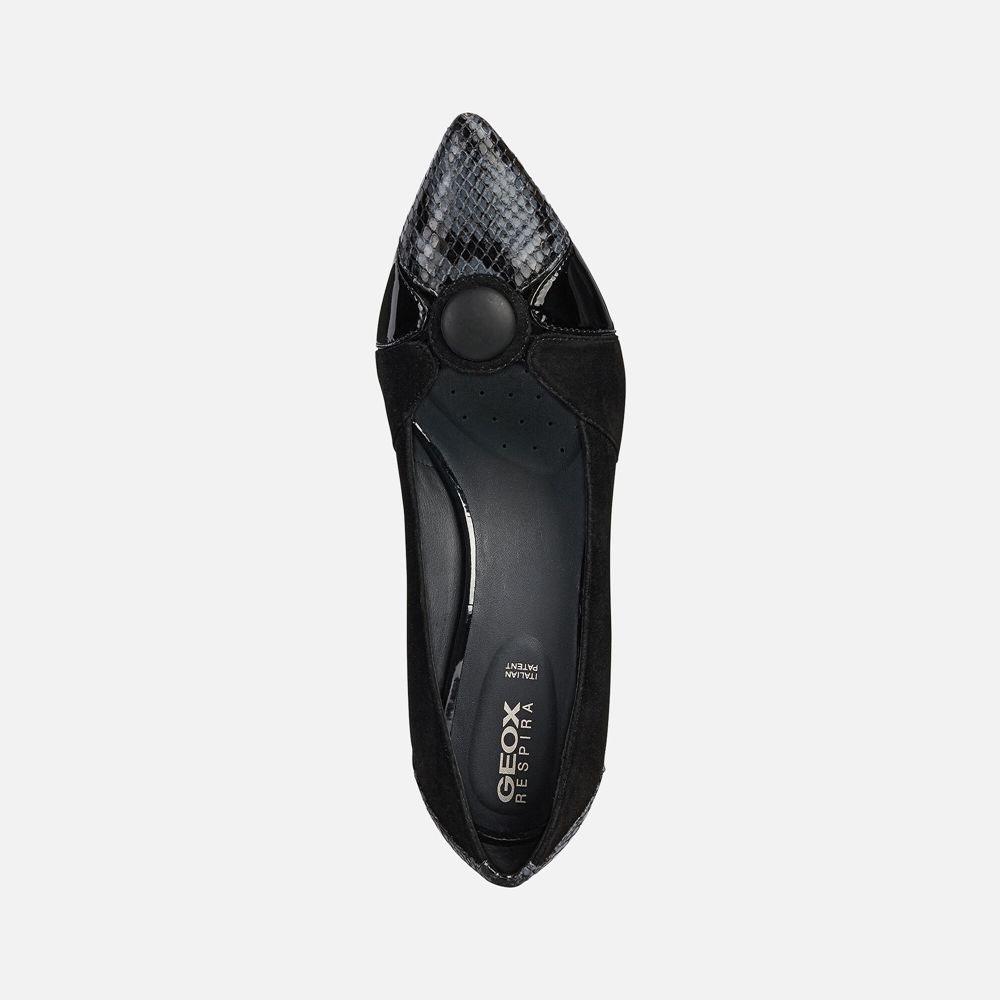 Geox Bayan Stiletto Ayakkabı Siyah - Bibbiana - IRL-175348
